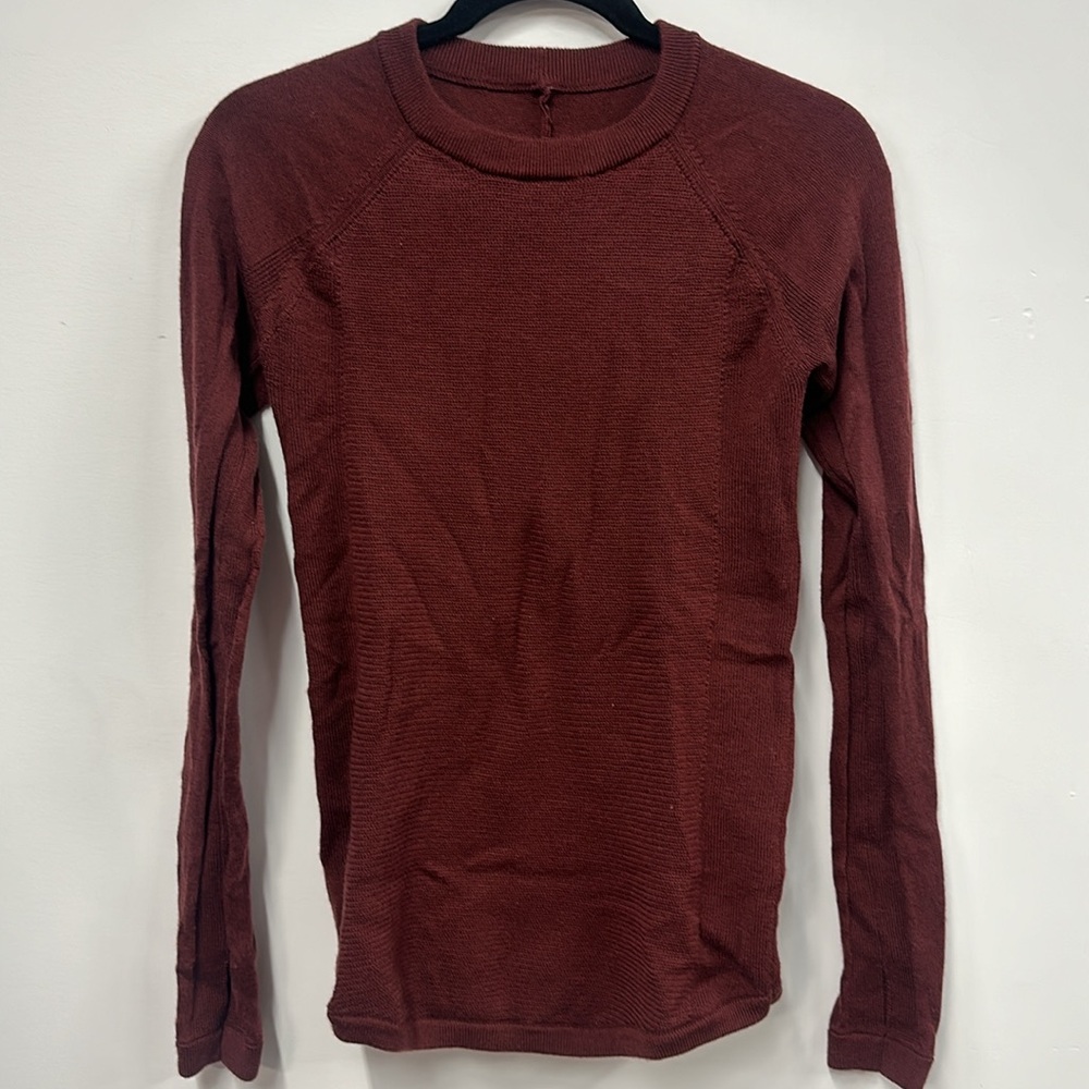 lululemon athletica Burgundy Sweater - Picture 6 of 11